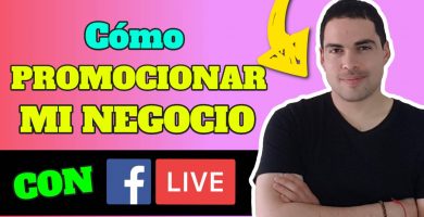 como promocionar mi negocio con facebook live